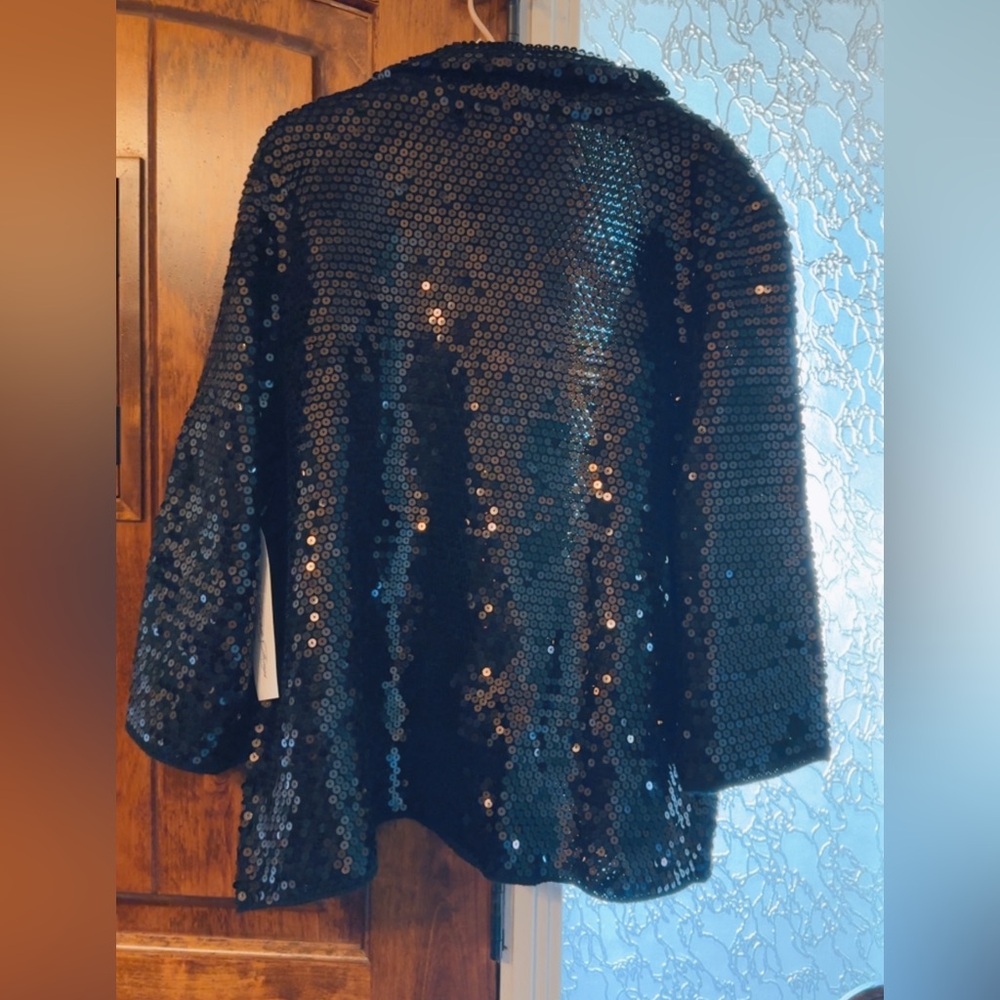 ๐ Black sequins jacket ๐ค๐ - Picture 6 of 6